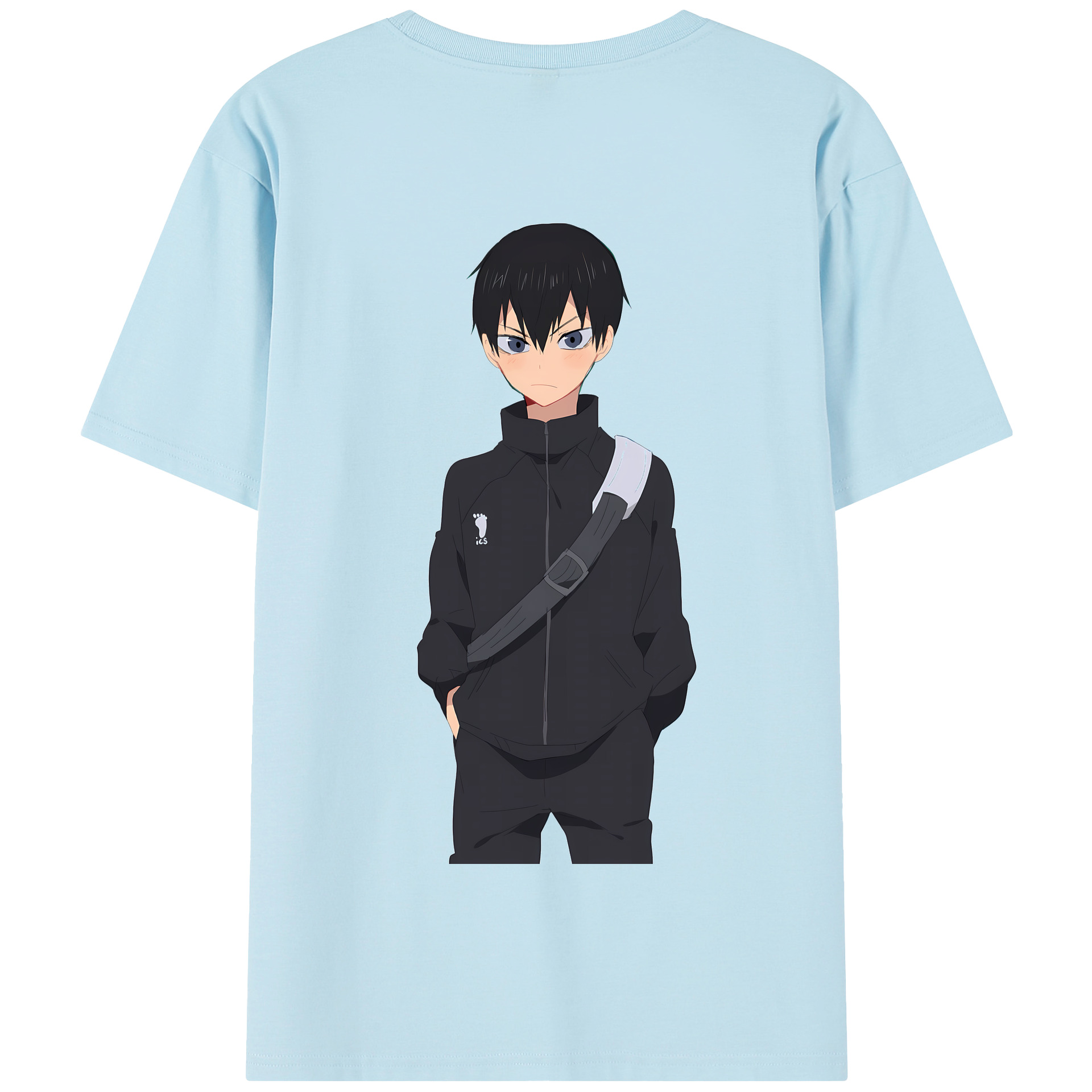 （画像用） ハイキュー!! Haikyu!! 綿100％半袖Tシャツ（背面プリント）